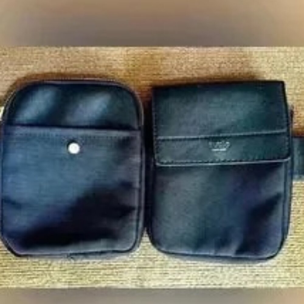 Classic Black Crossbody Pouch - Sleek Everyday Carry